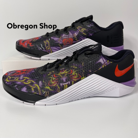 NIKE METCON 5 DAVID AND GOLIATH MENS TRAINING GYM SHOES SIZE 9 NEBULA RED NEW - Picture 1 of 10